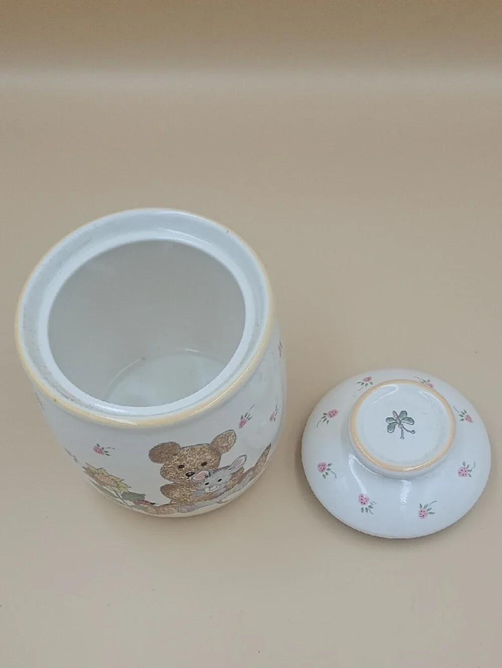 Vintage Teddy Bear Jars